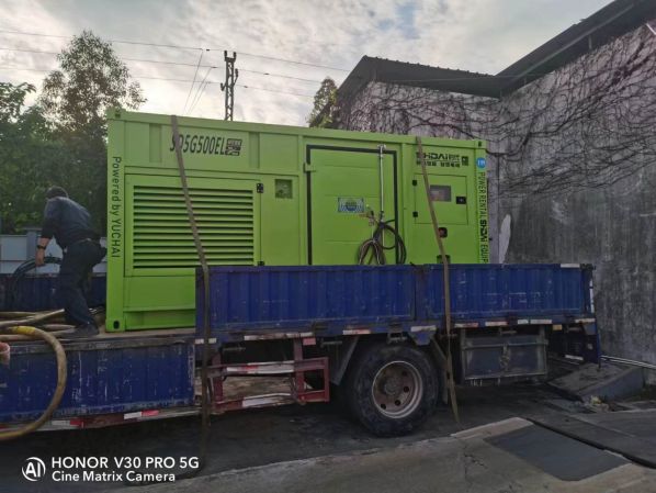 清远本地应急发电车租赁